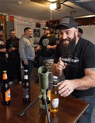 Mortar-Shaped Bottle Opener