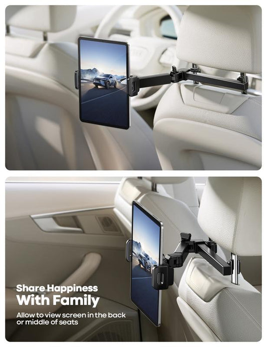 🔥2026 HOT SALE🔥3-in-1 Car Headrest Tablet Holde