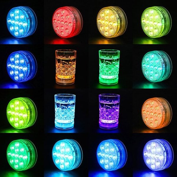 🔥60% OFF🔥🔦Remote Control Waterproof Magnet Suction LED Pool Lights
