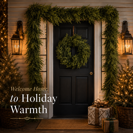 🎄✨ 2026 Top Seller – Pre-Lit Christmas Cedar Garland 💡