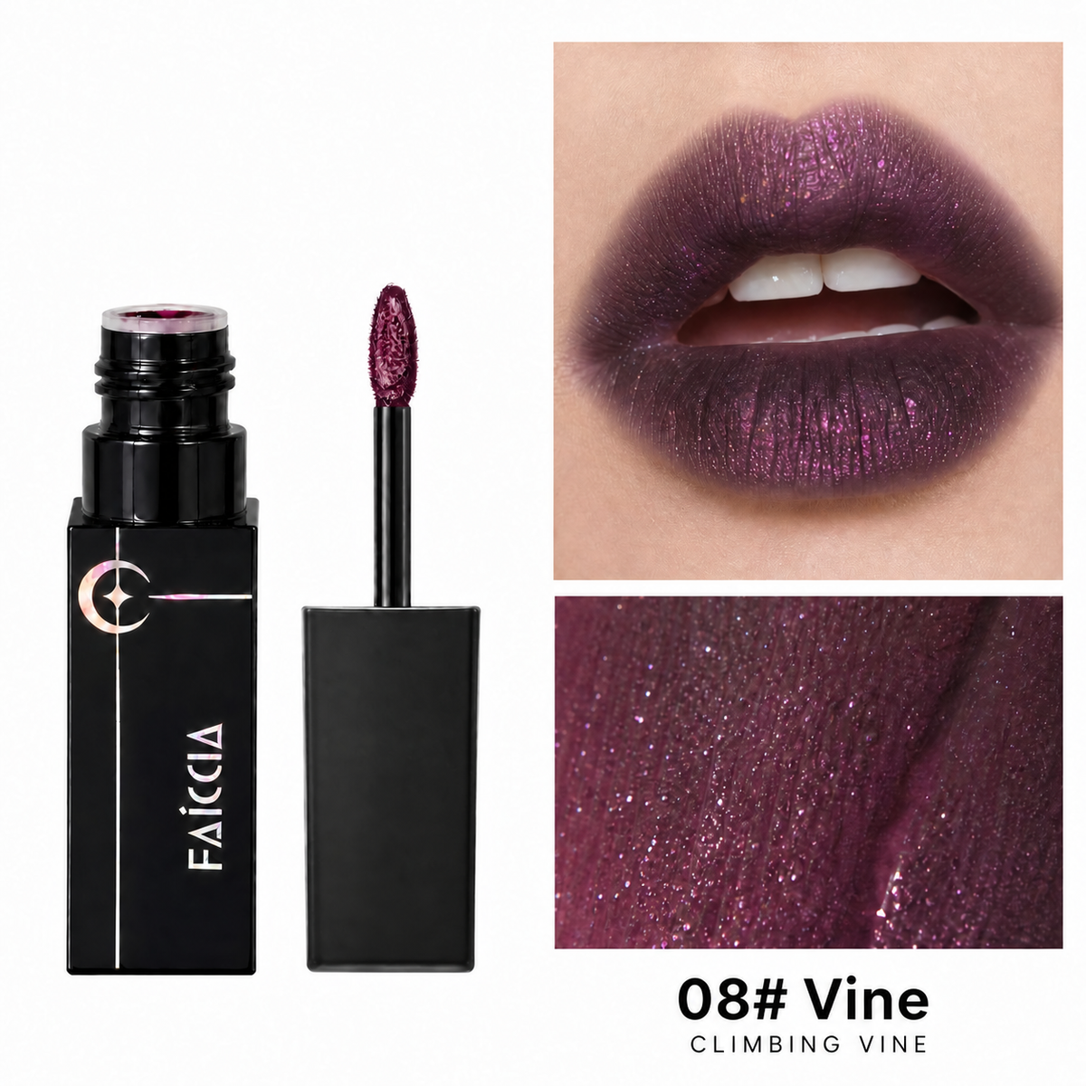 Two Finishes. Eight Shades. Endless Lip Looks.