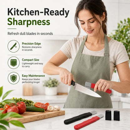 2Count Professional Kitchen Knife Sharpener