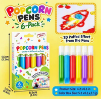 Popcorn Pens (6-pack)
