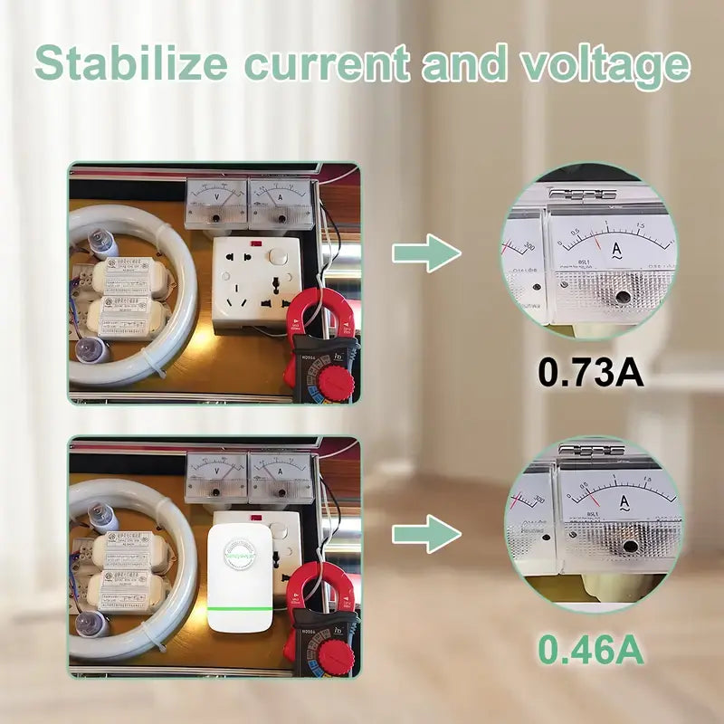 💎2026 Upgraded Smart Energy-Saving Plug—featuring power factor optimization, voltage stabilization, and surge protection; suitable for a wide range of electrical appliances.🍀