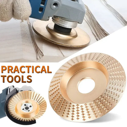 🎉🛠️3PCS Wood Carving Disc Set, 4 Inch Wood Cutting Discs for Angle Grinder