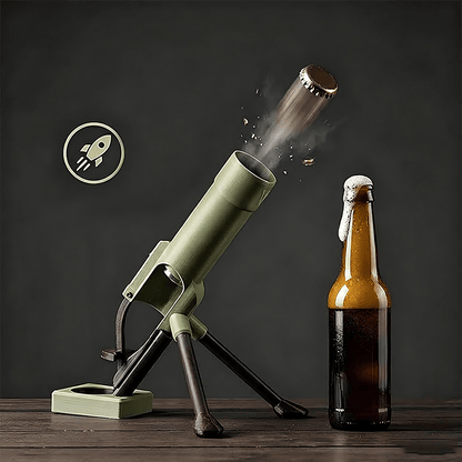 Mortar-Shaped Bottle Opener