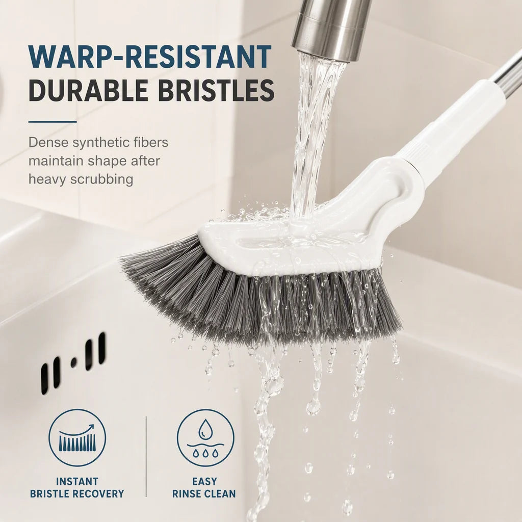📢📢 Buy 1 Get 1 Free for the first 50 customers! ⏰ Multifunctional Extendable Long-Handle Floor Brush