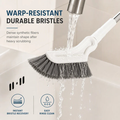 📢📢 Buy 1 Get 1 Free for the first 50 customers! ⏰ Multifunctional Extendable Long-Handle Floor Brush