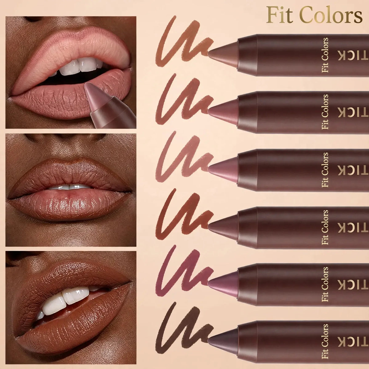💄 2026 Hottest Lipstick Set – 6PCS Long-Lasting Matte Lipsticks in Stunning Brown Shades ✨