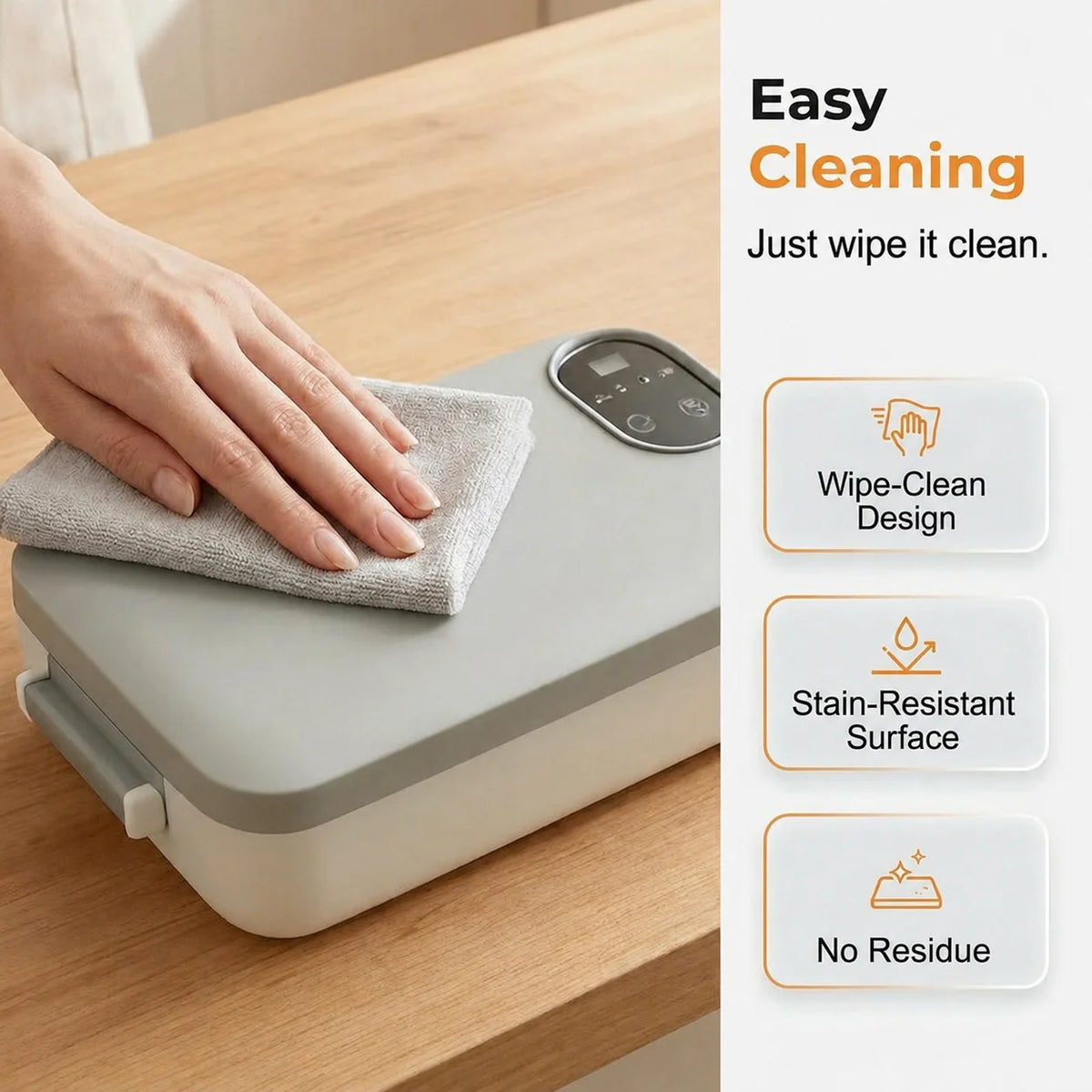 🔥Christmas Sale: 50% Off & Free Shipping🔥Portable electric lunch box with self-heating