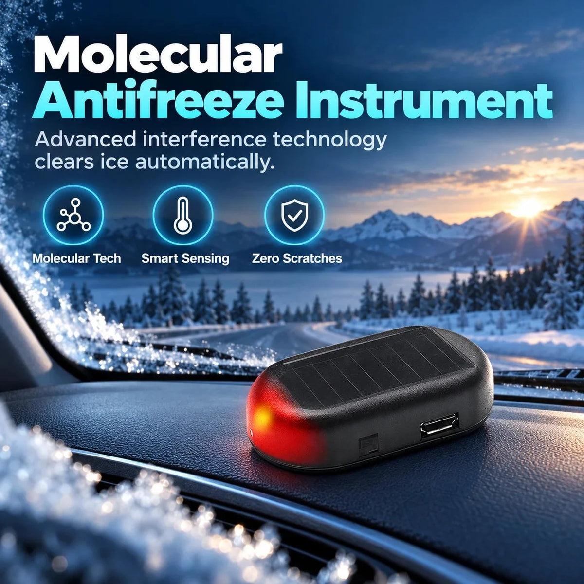 🔥HOT SALE Electromagnetic Molecular Interference Antifreeze Snow Removal Instrument for Vehicles