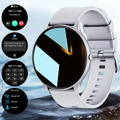 🔥Smartwatch with calling function, compatible with Android and iOS—a Christmas gift.💎