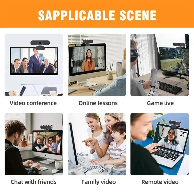💎1080P/2K/4K Camera for PC, Laptop, and Switch — Gaming and Streaming Gear; Supports 1080p@60fps; Fast Autofocus🔥
