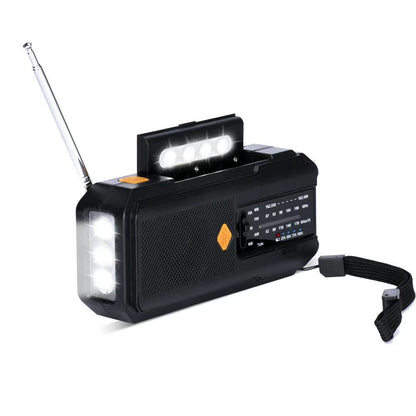 Solar Hand-Crank Emergency Weather Radio