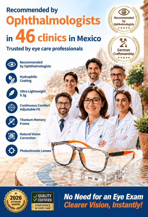 👓 1 Pair of Glasses for Near & Far Vision! ✨ Photochromic Multifocal Reading Glasses for Men & Women