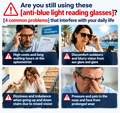 👓 1 Pair of Glasses for Near & Far Vision! ✨ Photochromic Multifocal Reading Glasses for Men & Women