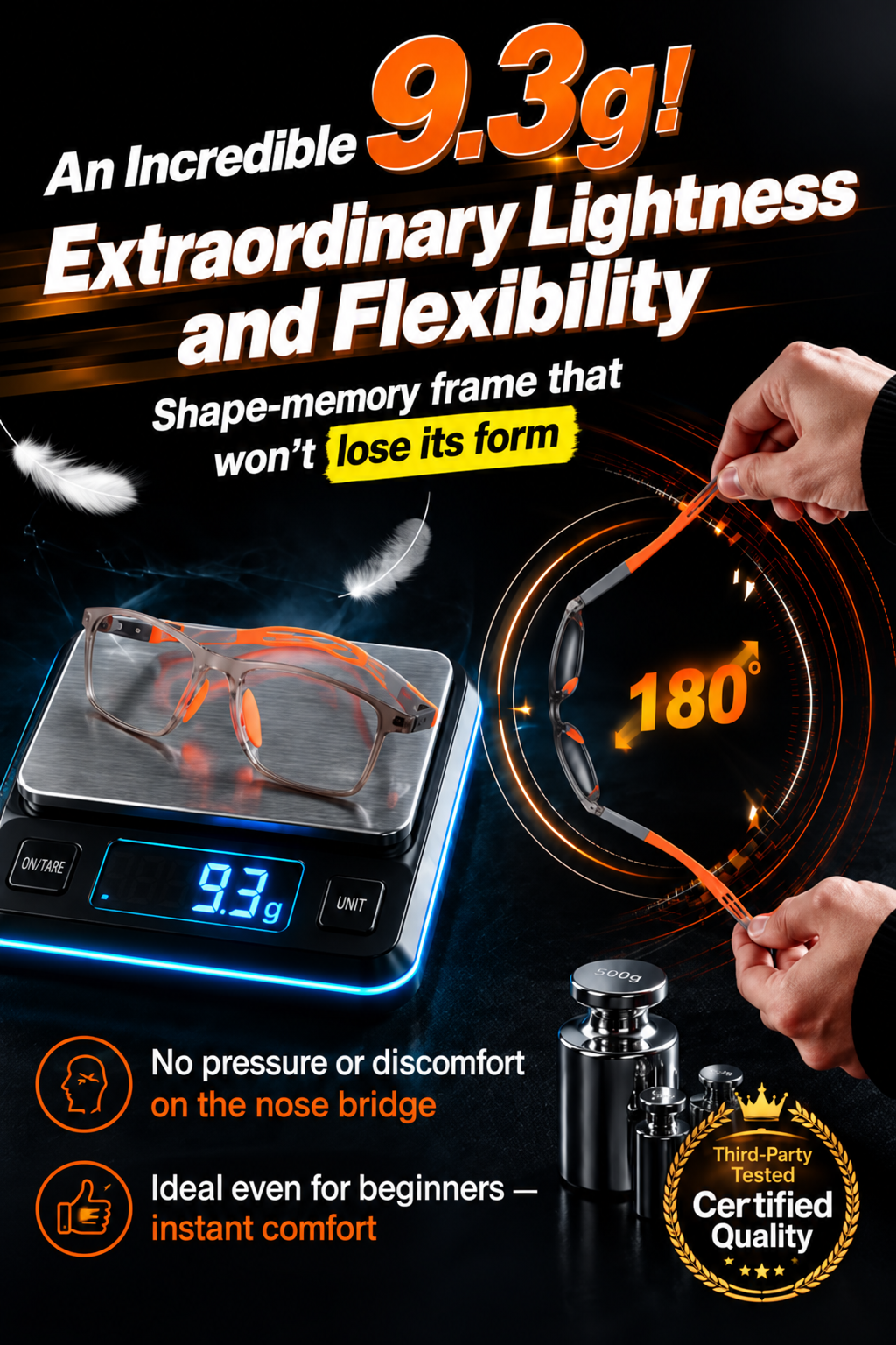 👓 1 Pair of Glasses for Near & Far Vision! ✨ Photochromic Multifocal Reading Glasses for Men & Women