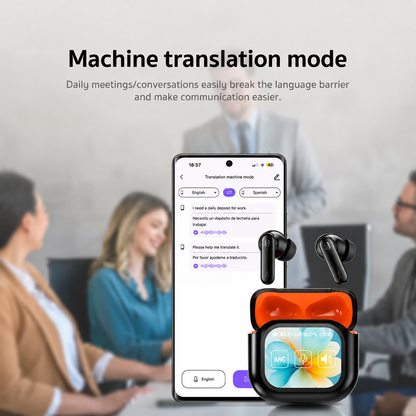 2026 Latest Translation Headset: AI + Translation + Meeting Minutes