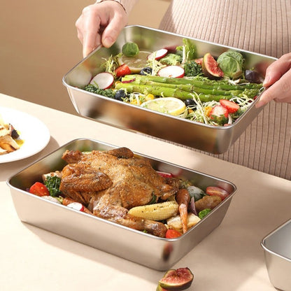 🍳 Every Kitchen Needs This Stainless Steel Tray – Now 50% OFF!
