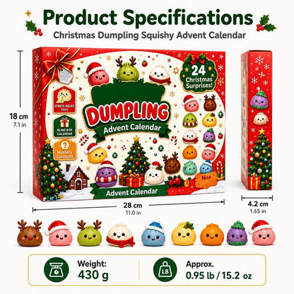 🧡2026 Christmas Mini Slow-Rising Toy Advent Calendar – Holiday Gift🎁