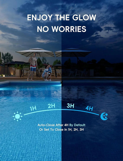🌟  New Series — Poolside Solar Light for Swimming Pool ✨