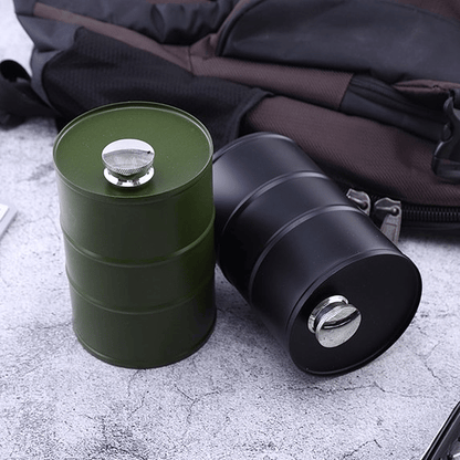 Oil Drum Anti-rust Leak-proof No Odor Portable Wine Storage🛢Food Grade Camping Whisky Flagon Wine Jug Camping Supplies