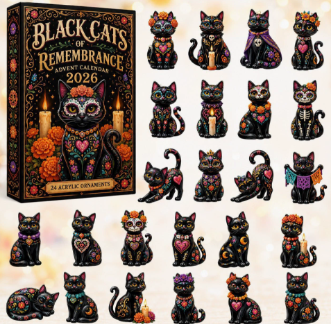🖤 ✨ 24 DAYS. 24 UNIQUE MINIATURES. 🎁 Discover a New Day of the Dead Surprise Every Day!