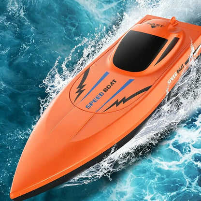 🥳100K+ SOLD!🌊⚡ ! Dual‐Motor RC Boat – Twin engines, 2.4GHz control, waterproof & impact‐resistant. Slice through waves at insane speed! 🌊🚤