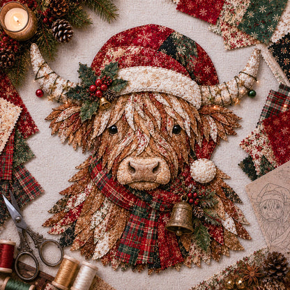 🎄😩 TIRED OF THE SAME BORING CHRISTMAS DECOR? ✨ CREATE SOMETHING UNIQUE! This DIY Patchwork Kit Turns Any Space Into a Warm & Festive Christmas Wonderland! 🎅❤️