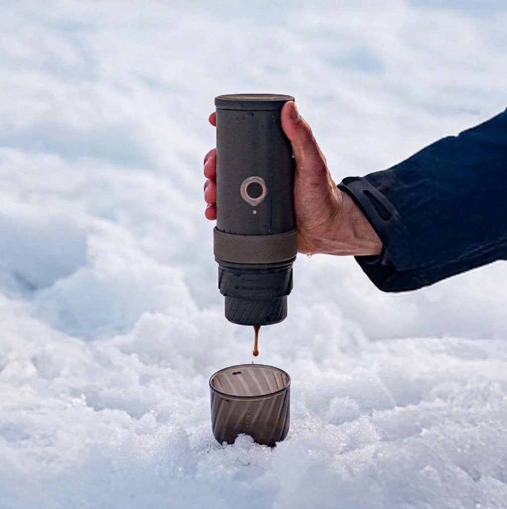 No Hot Water? No Outlet? No Problem. Fresh Hot Espresso Anywhere You Go.