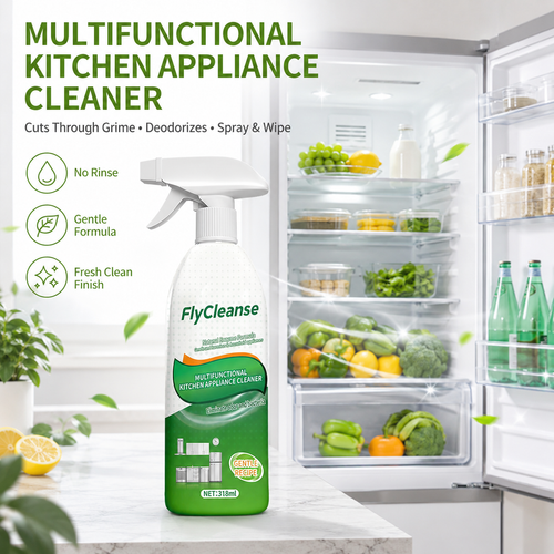 FlyCleanse Multifunctional Kitchen Appliance Cleaner 🌿✨