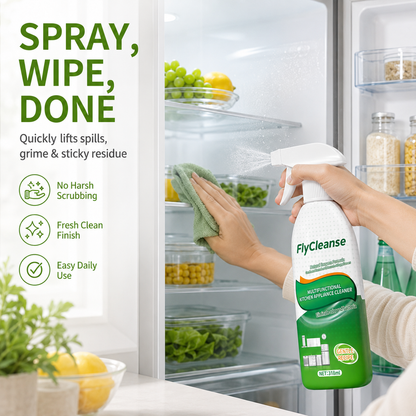 FlyCleanse Multifunctional Kitchen Appliance Cleaner 🌿✨