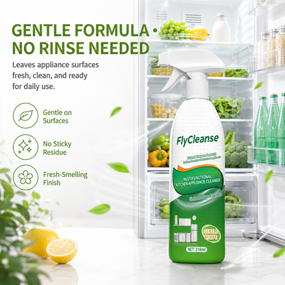 FlyCleanse Multifunctional Kitchen Appliance Cleaner 🌿✨