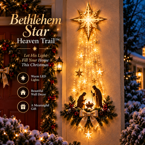 ✨Light-up Nativity scene wall decoration✨✝️