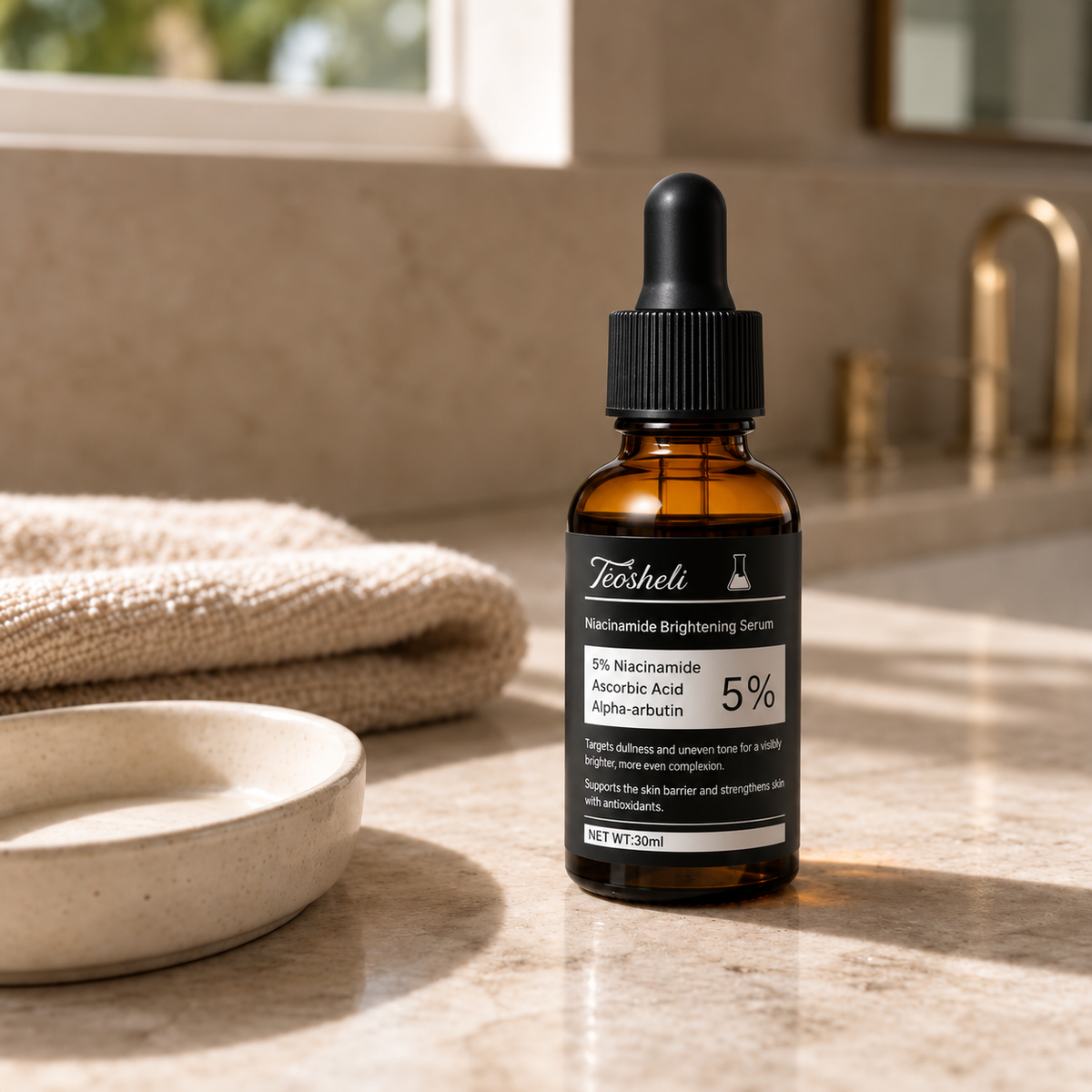 ✨ 5% Niacinamide Brightening Serum – Fade the Look of Dark Spots & Reveal Your Glow