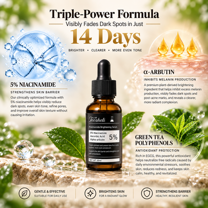 ✨ 5% Niacinamide Brightening Serum – Fade the Look of Dark Spots & Reveal Your Glow