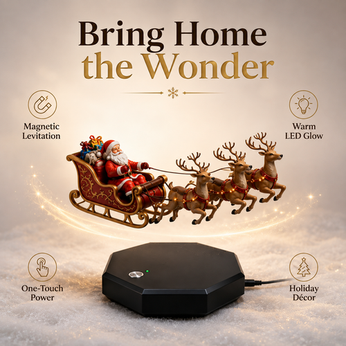 🎅 Tired of Boring Christmas Decor? Make Santa FLY! ✨ Santa’s Flying Sleigh Creates Instant Holiday Magic 🎄