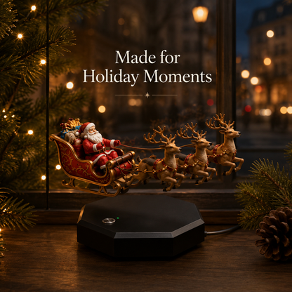 🎅 Tired of Boring Christmas Decor? Make Santa FLY! ✨ Santa’s Flying Sleigh Creates Instant Holiday Magic 🎄