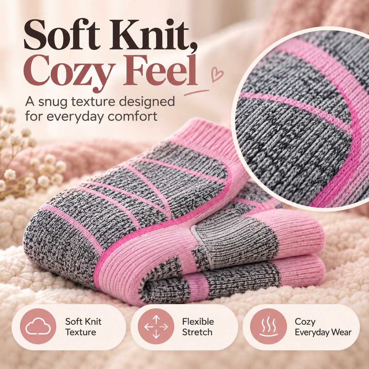🥶 Tired of Freezing Feet in Winter? 🔥 Save 50% on Rechargeable Heated Knee-High Socks for Lasting Cozy Warmth!