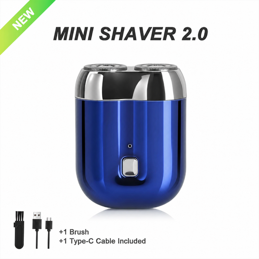 ⏰50% OFF - Mini Portable Shaver - The Ultimate On-The-Grooming Tool