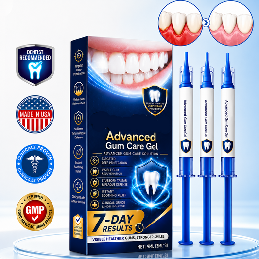 🦷 Premium Gum Care Gel + 🎁 Free Gum Care Kit, effective relief in 7 days!!!