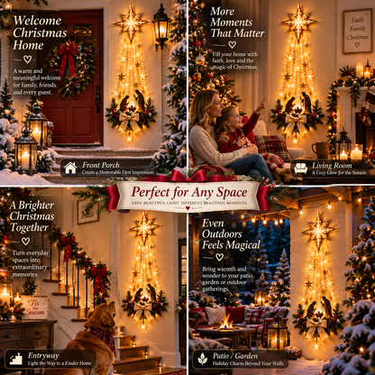 ✨Light-up Nativity scene wall decoration✨✝️