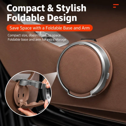 🔥Foldable Door-Mounted Cup Holder—Combines a Drink Holder with Extra Storage Space.💎