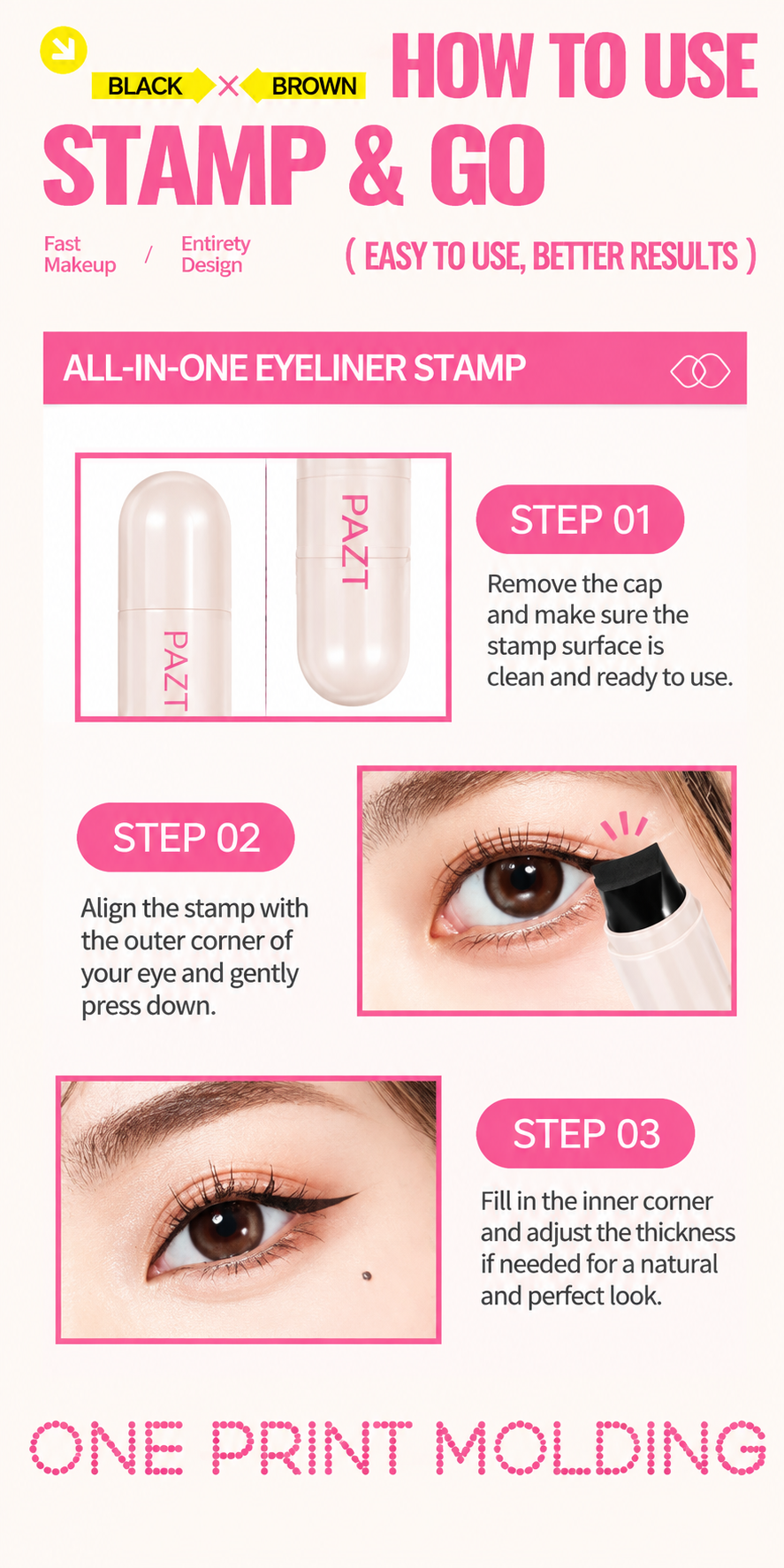 PerfectWing Eyeliner Stamp