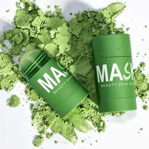 🍵✨ Green Tea Deep Cleansing Mask Stick – Purifying Pore Care