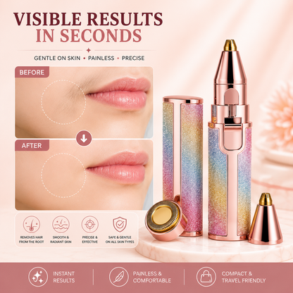 Limited-Time Christmas Sale: 50% OFF✨2-in-1 Eyebrow & Facial Hair Remover