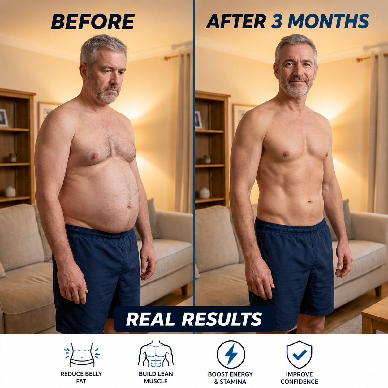 ShapePower™ Compression Shirt For Men Look Slimmer Instantly — Hide Belly Fat & Sculpt Your Body