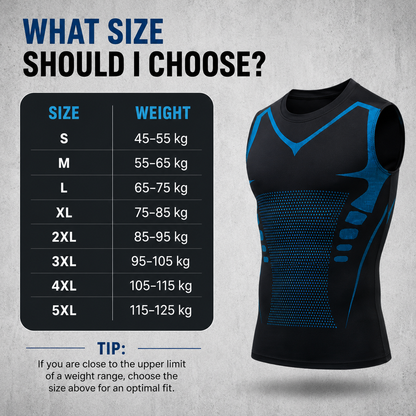 ShapePower™ Compression Shirt For Men Look Slimmer Instantly — Hide Belly Fat & Sculpt Your Body