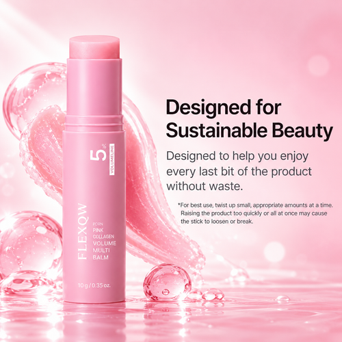 💗✨ Pink Collagen Multi-Use Glow Balm – Plump Lips, Brighten & Glow Anywhere!