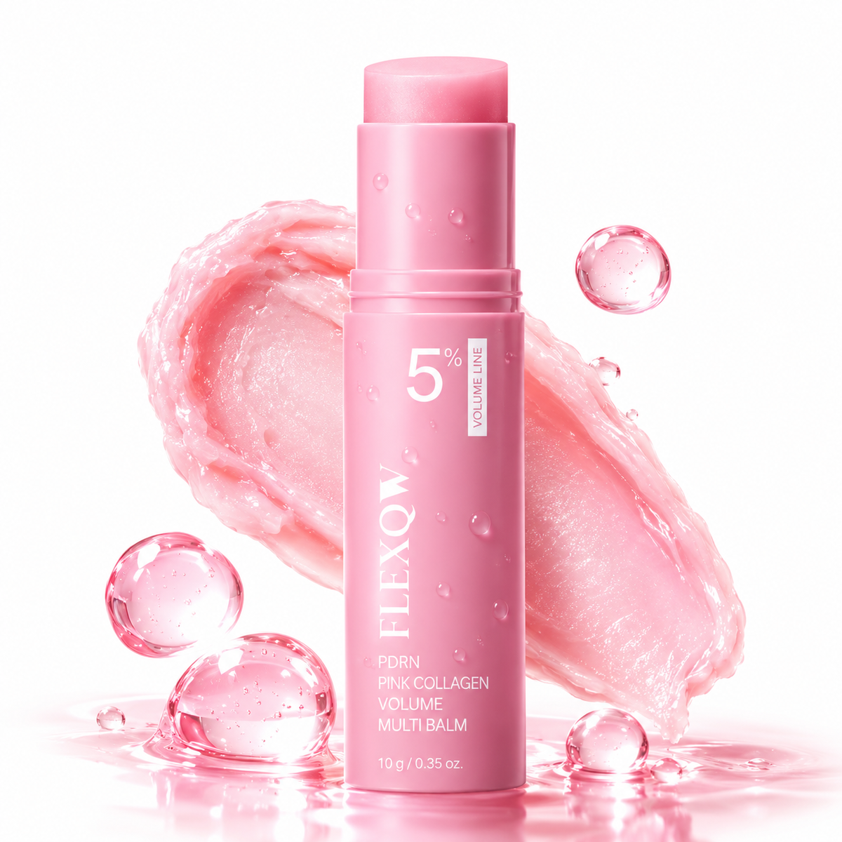 💗✨ Pink Collagen Multi-Use Glow Balm – Plump Lips, Brighten & Glow Anywhere!
